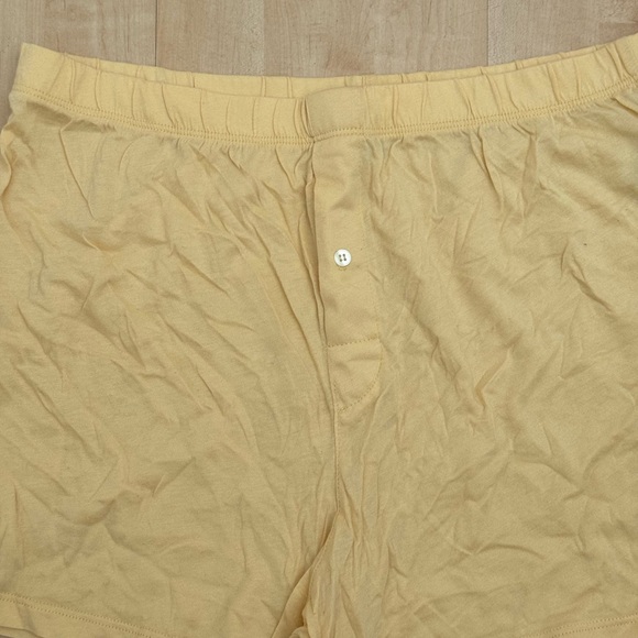 Eterne Lounge Boxer Shorts in Butter - Picture 2 of 2